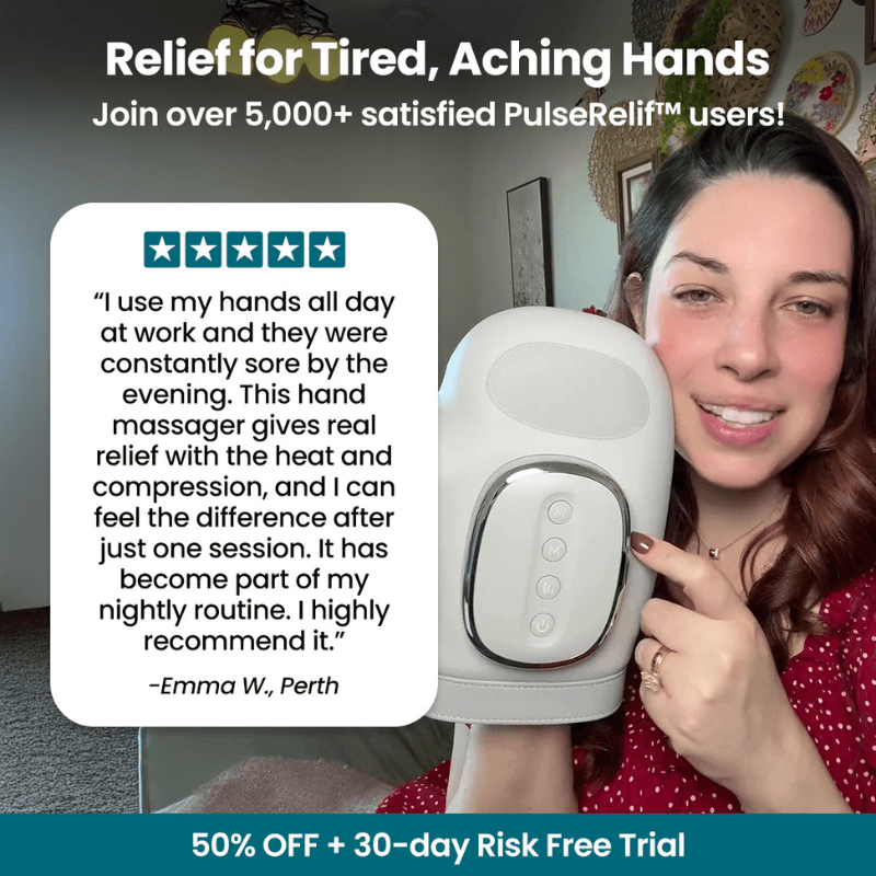 PulseRelif™ Premium Hand Massager